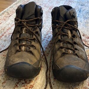 Keen Men's Dark Brown Waterproof Hiking Boots